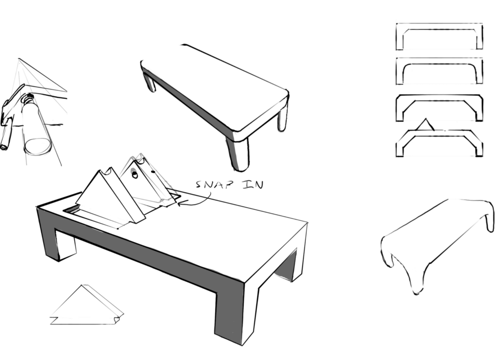 Quick ideation of the surgical platform.